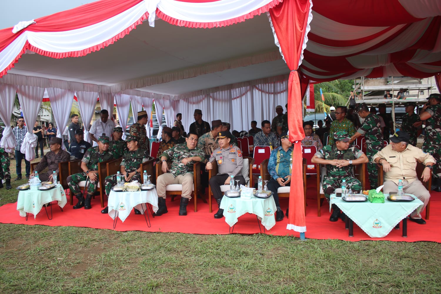 Wakasad Tutup TMMD ke-116 Kodim 0431/Bangka Barat di Desa Tebing