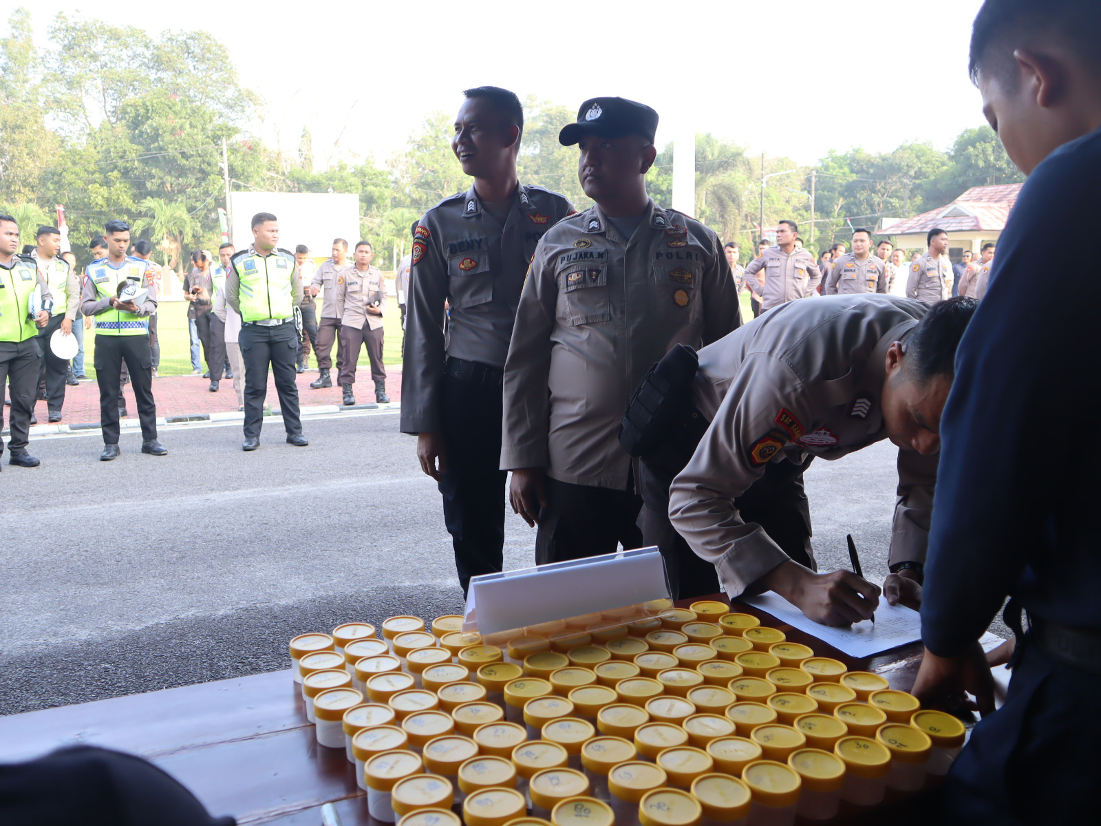 Propam Polda Babel Lakukan Penegakan dan Penertiban Disiplin Personil Polres Bangka Tengah