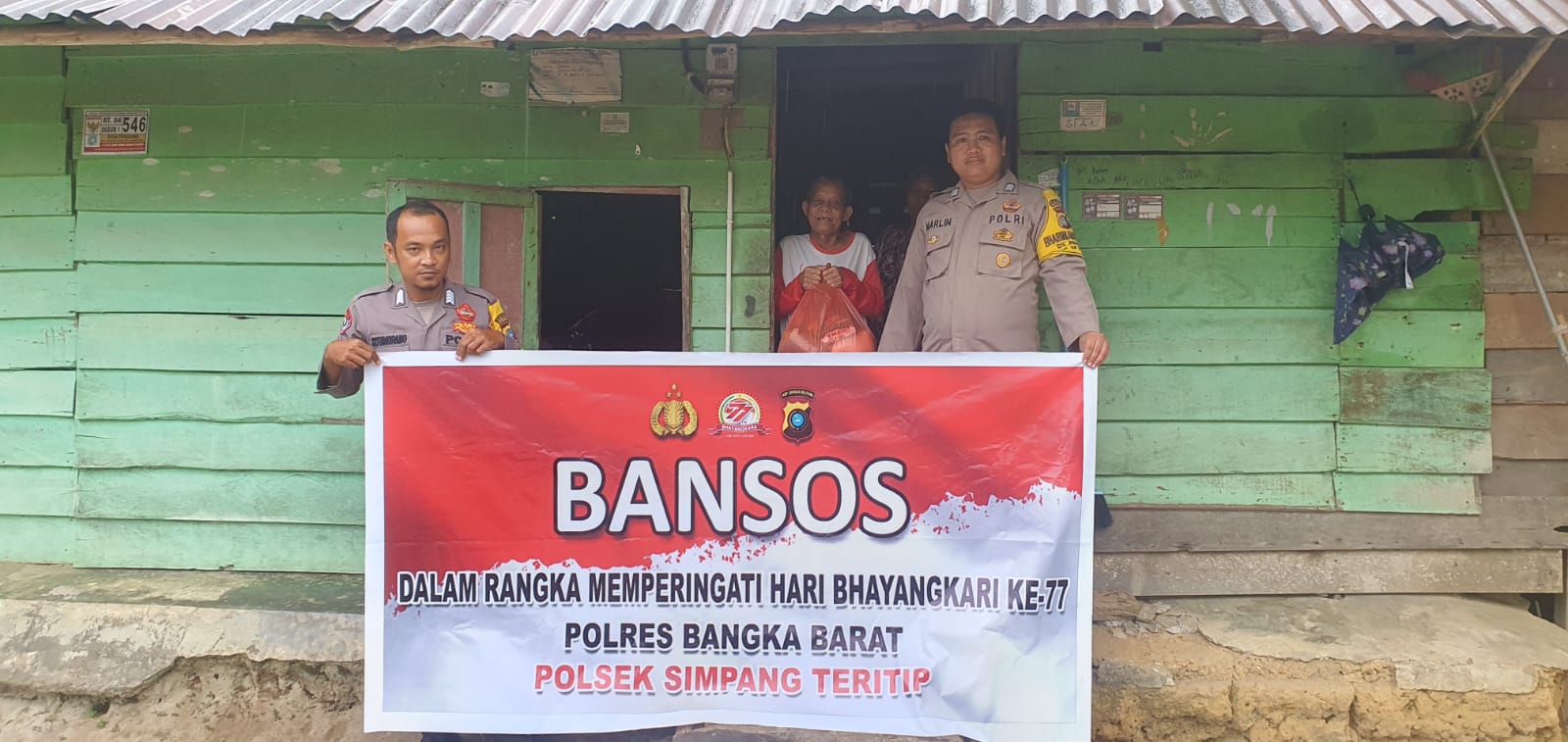 Tokoh Masyarakat Kabupaten Bangka Barat Apresiasi Kegiatan Bansos Bantu Masyarakat yang Kurang Mampu