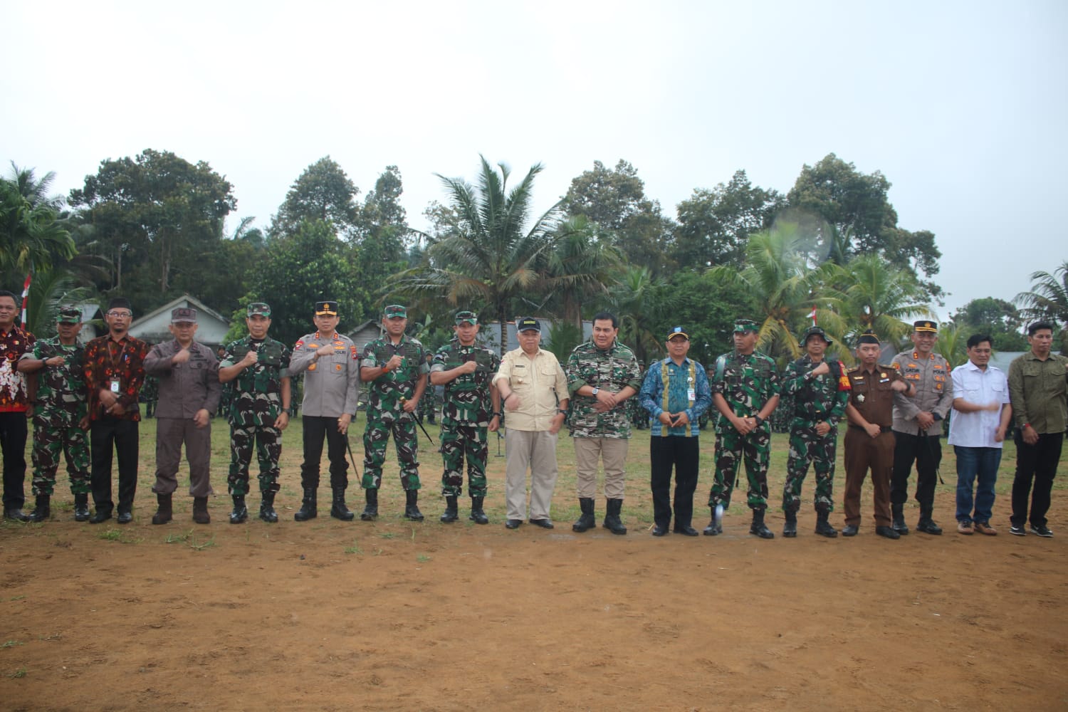 Wakasad Tutup TMMD ke-116 Kodim 0431/Bangka Barat di Desa Tebing