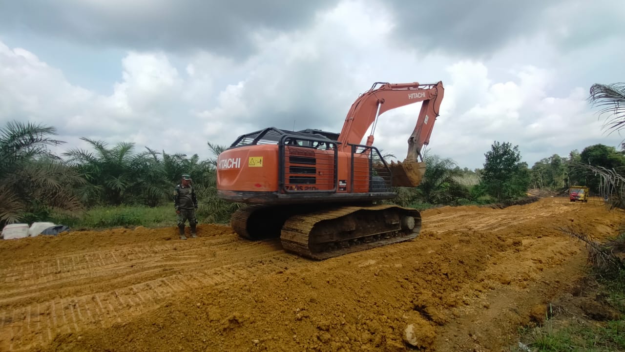 Pada Hari Ini, Proses Pembukaan Jalan di Wilayah TMMD Sudah Mencapai 94%