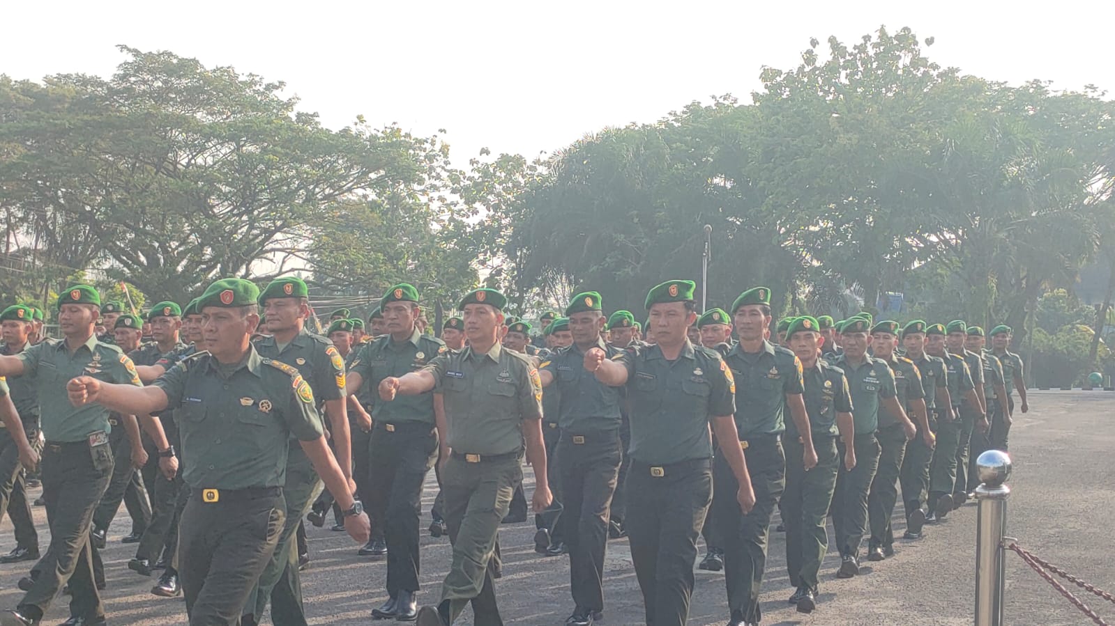 Upacara Bendera Merah Putih, Seluruh Prajurit TNI Jajaran Kodim 0413/Bangka