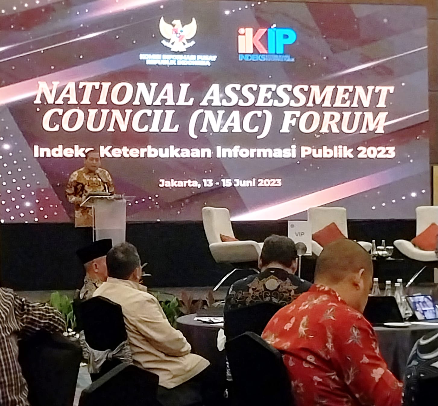 Komisi Informasi (KI) Pusat Gelar National Assessment Council (NAC) Forum Indeks Keterbukaan Informasi Publik (IKIP) 2023