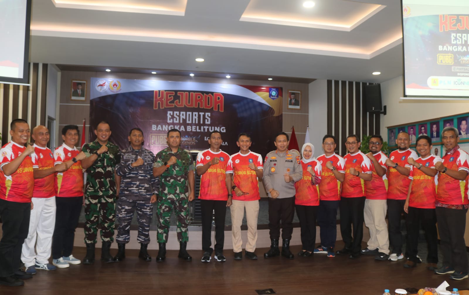 Danrem 045/Gaya Hadiri Pembukaan Kejurda Esports 2023