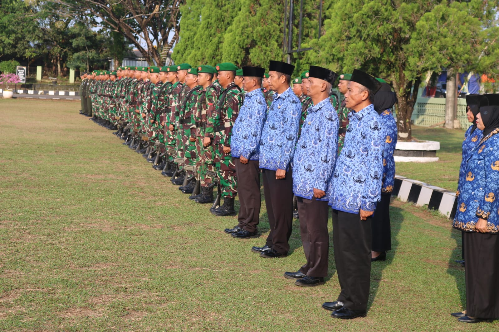 Kodim 0413/Bangka Menggelar Upacara Hari Lahir Pancasila