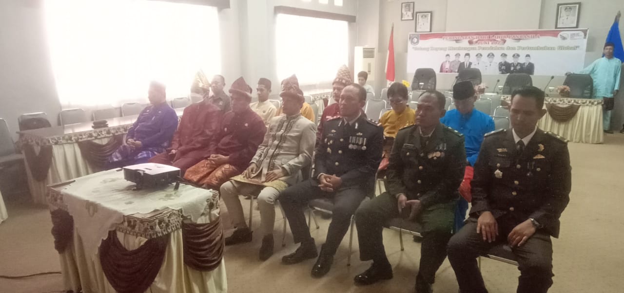 Kasdim 0431/Bangka Barat hadiri Upacara Peringatan Hari Lahir Pancasila Tahun 2023 Secara Virtual