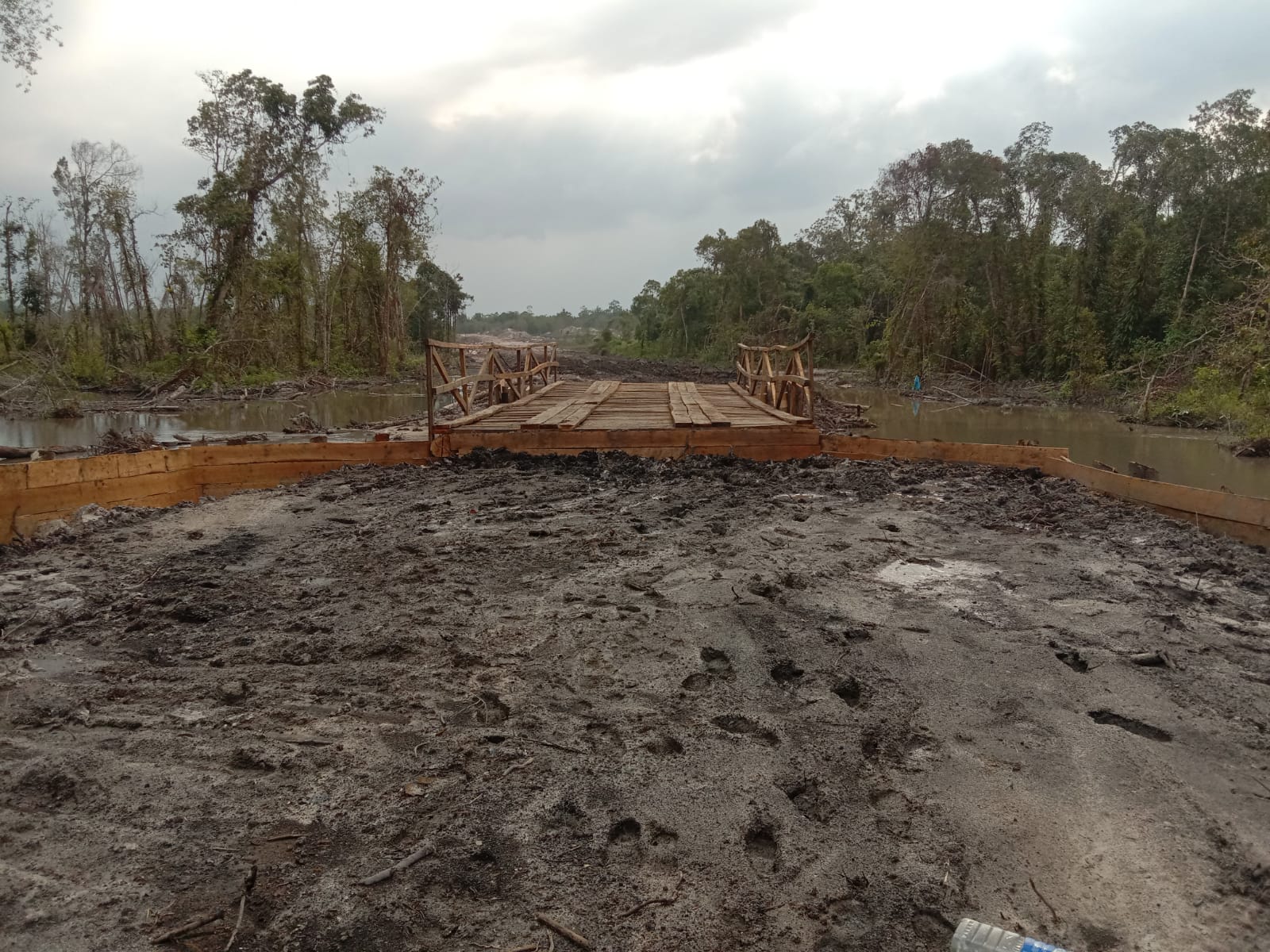 Rampung 100%, Begini Kondisi Jembatan Kayu di Wilayah TMMD!