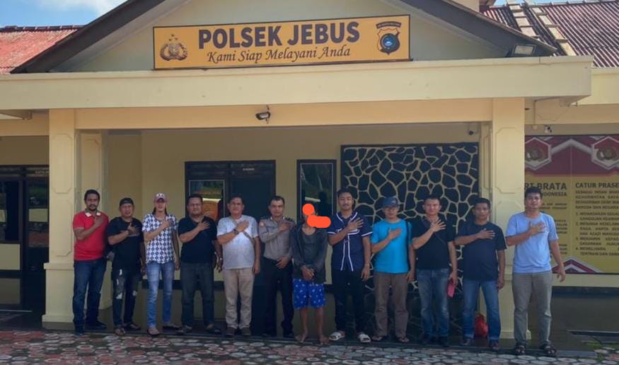 Tim Spider Polsek Jebus Tangkap Buronan Polsek Matapura Sumatera Selatan paling Kejam