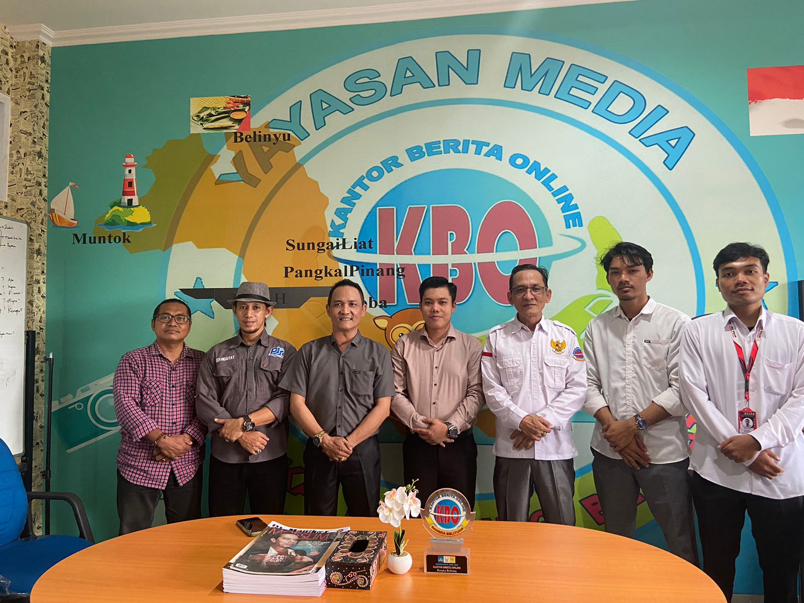 CEO Media Nasional Kejarberita News HARDI MARDENI, S.H. Kunjungan Ke Kantor Berita Online (KBO)