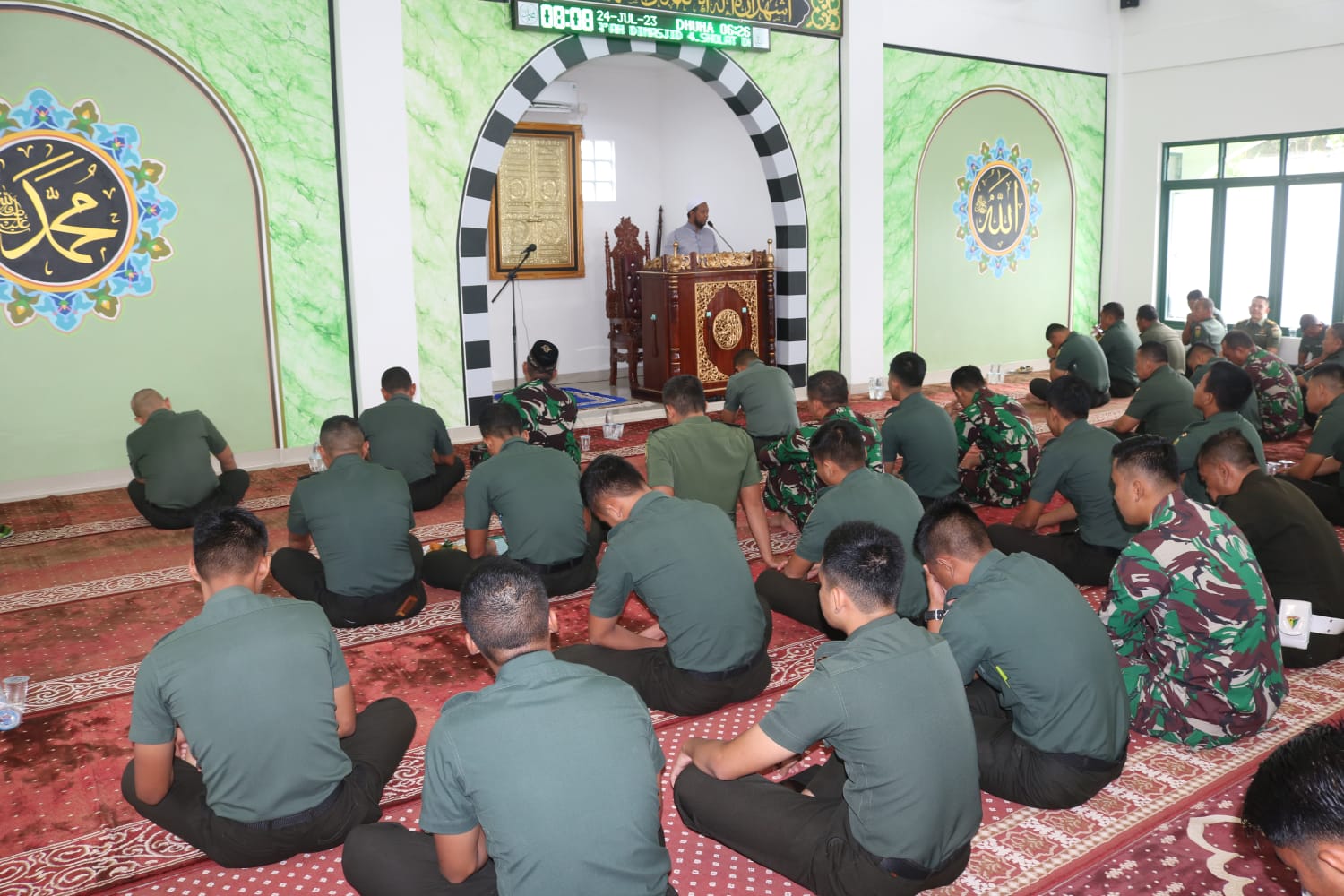 Korem 045/Gaya Peringati Tahun Baru Islam 1 Muharram 1445 H