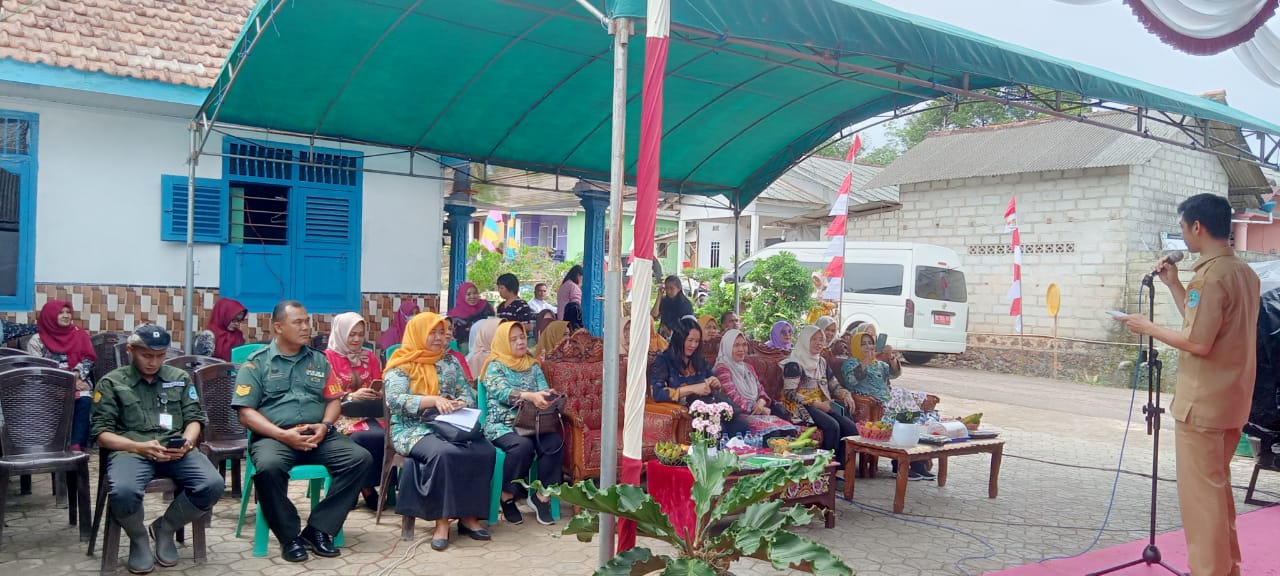 Babinsa Desa Lumut Hadiri Penilaian Lomba Perilaku Hidup Bersih Dan Sehat (PHBS) Tingkat Kabupaten Bangka