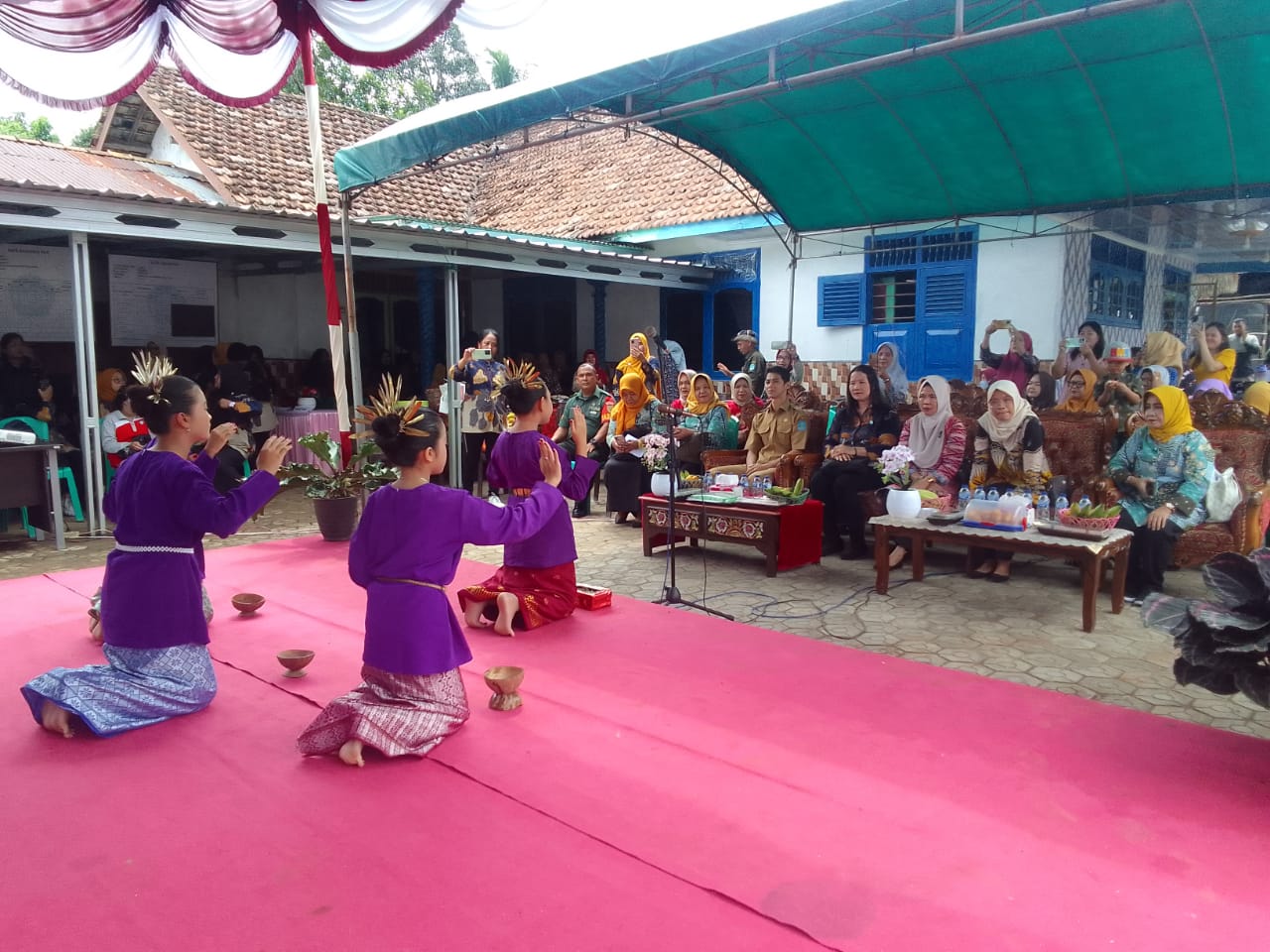 Babinsa Desa Lumut Hadiri Penilaian Lomba Perilaku Hidup Bersih Dan Sehat (PHBS) Tingkat Kabupaten Bangka