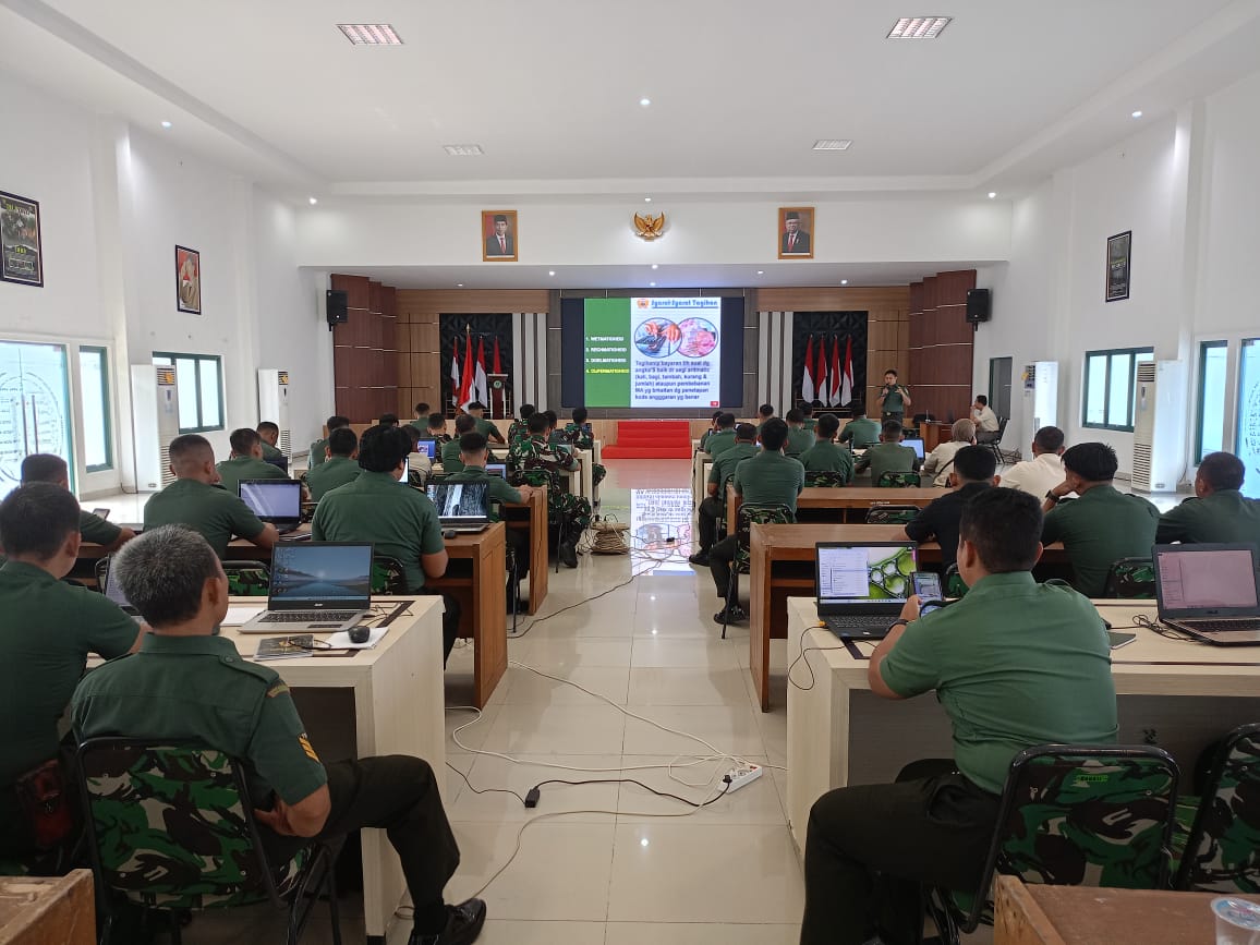 Korem 045/Gaya Gelar Bimtek Penyusunan Anggaran dan Kapwabku