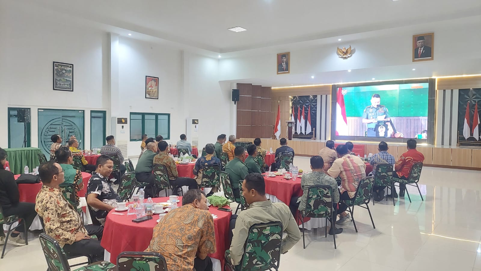 Korem 045/Garuda Jaya dan Satuan Jajaran Nobar Kasad Award