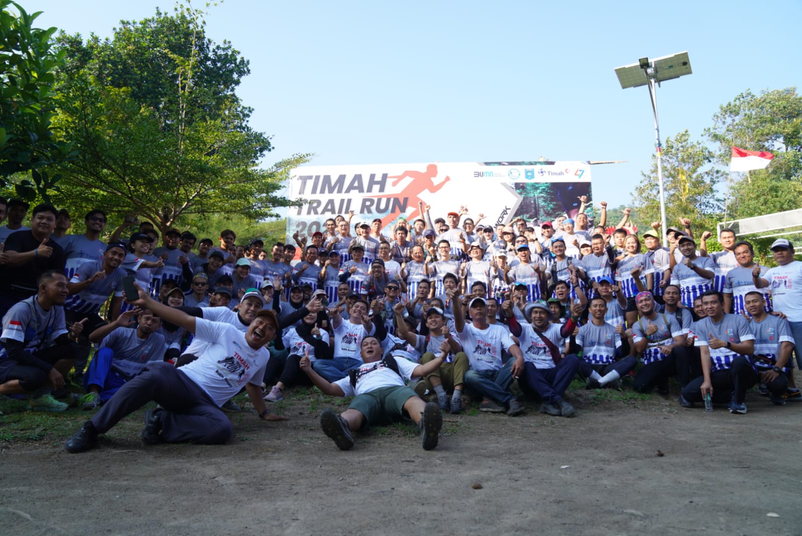 Dukung Wisata Bukit Pinteir, PT Timah Tbk Gelar ‘Timah Trail Run 2023