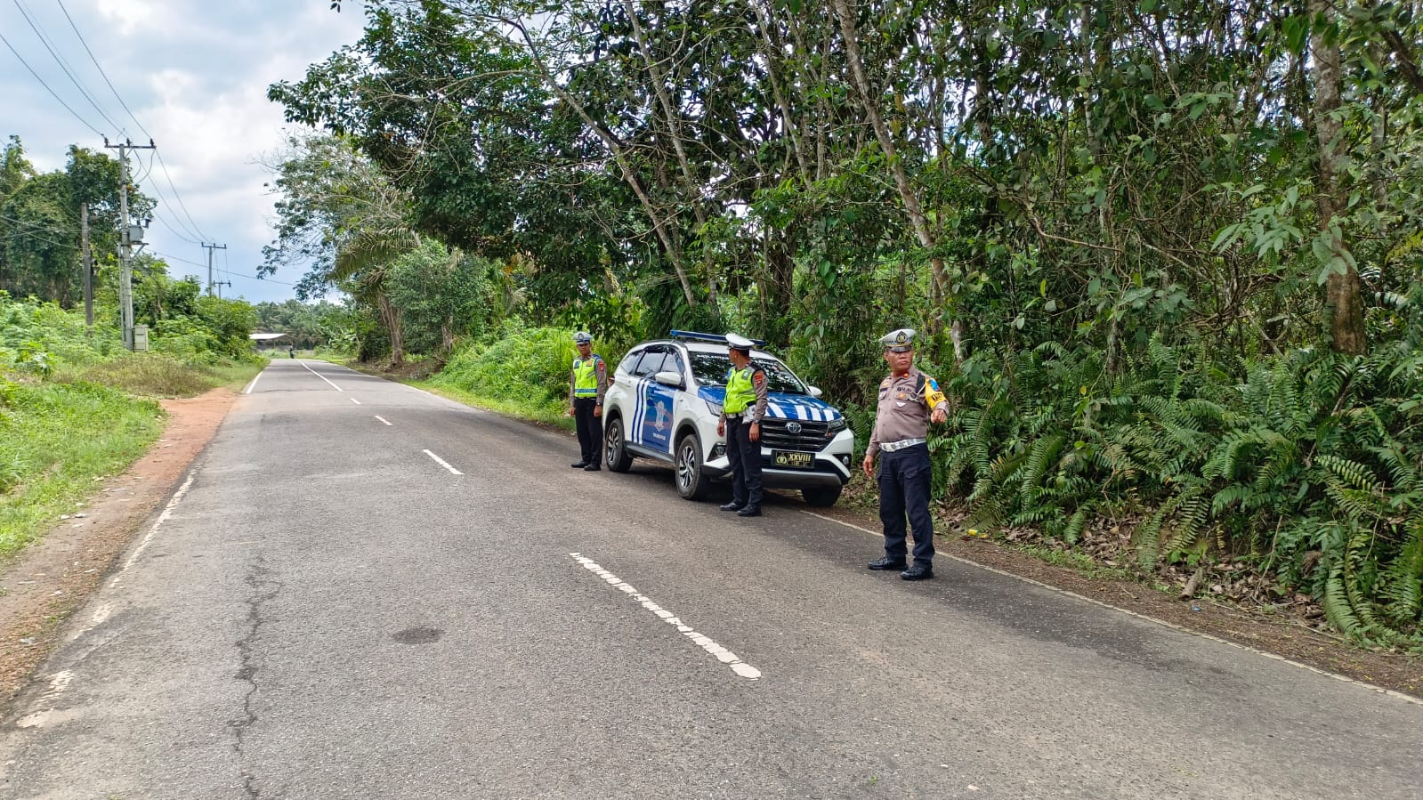 Sat Lantas Polres Bangka Laksanakan Patroli