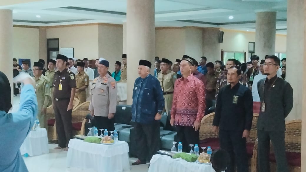 Dandim 0431/Babar Hadiri Pembukaan Musabaqoh Tilawatil Quran Dan Hadist ( MTQH) Ke-XIV Tingkat Kabupaten