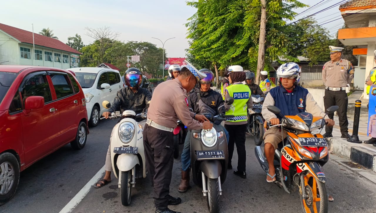 Yuk Intip Kegiatan Sat Lantas Polres Bangka