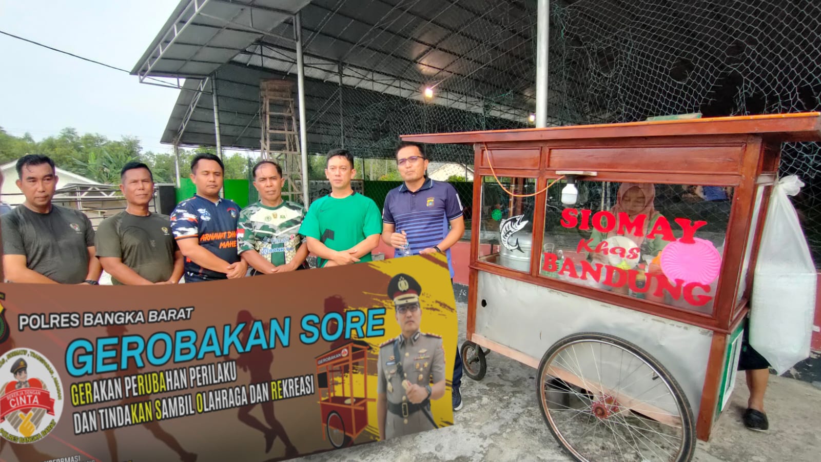 Polres Bangka Barat Meluncurkan Program "Gerobak Pagi" dan "Gerobak Sore" untuk Sinergi Bersama Masyarakat