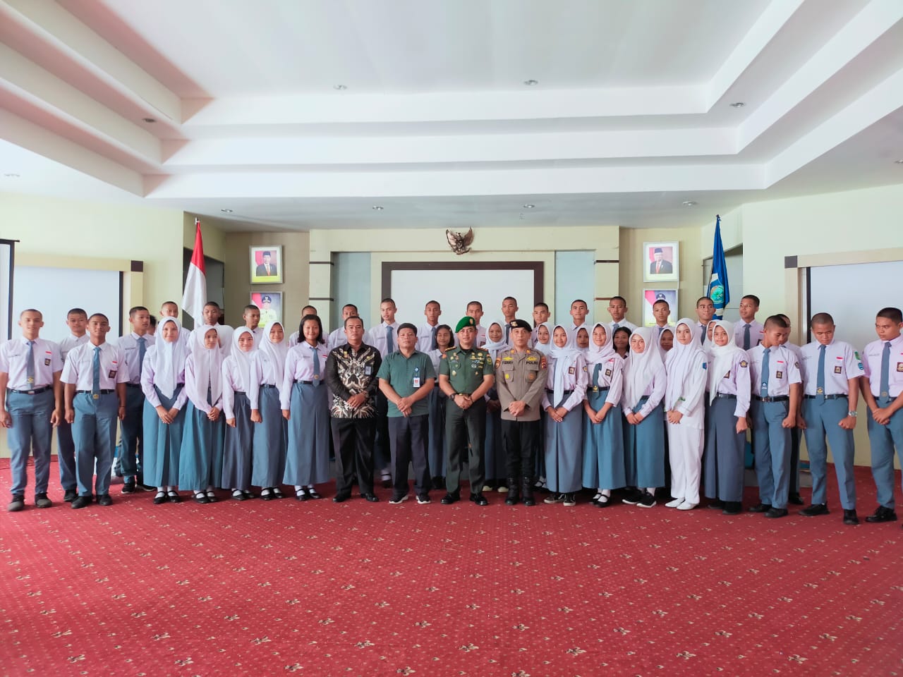 Dukungan Moril Dandim 0413/Bangka Berikan Arahan Kepada Calon Paskibraka Menuju Tingkat Nasional dan Provinsi