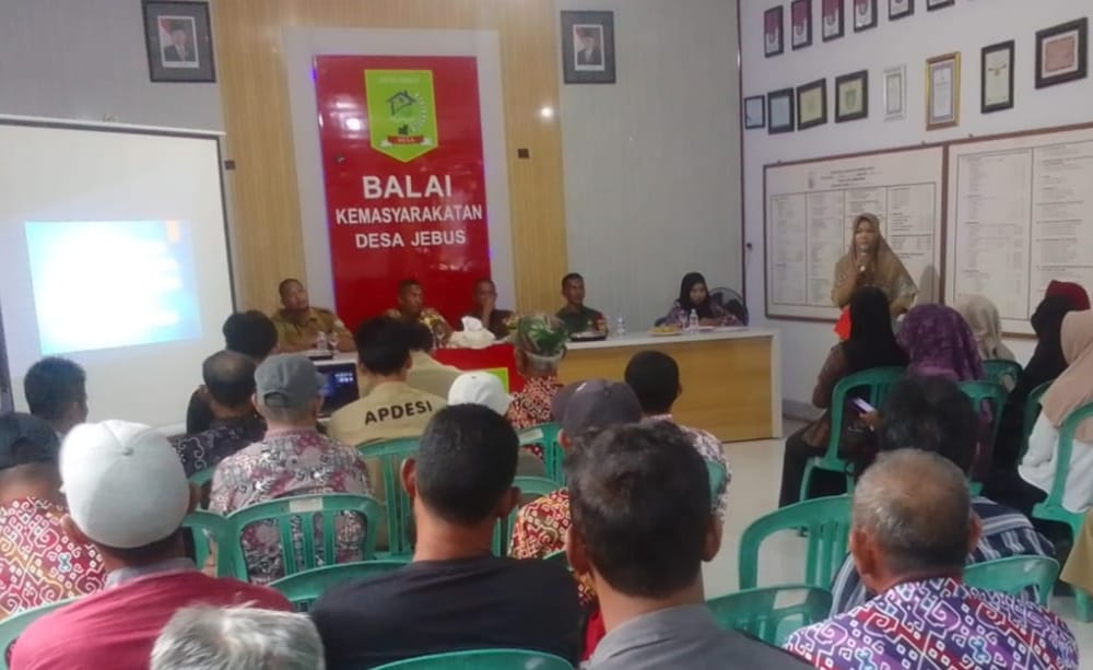 Babinsa Koramil 431-01/Jebus, Hadiri Musyawarah RKP Desa Tahun 2023-2024