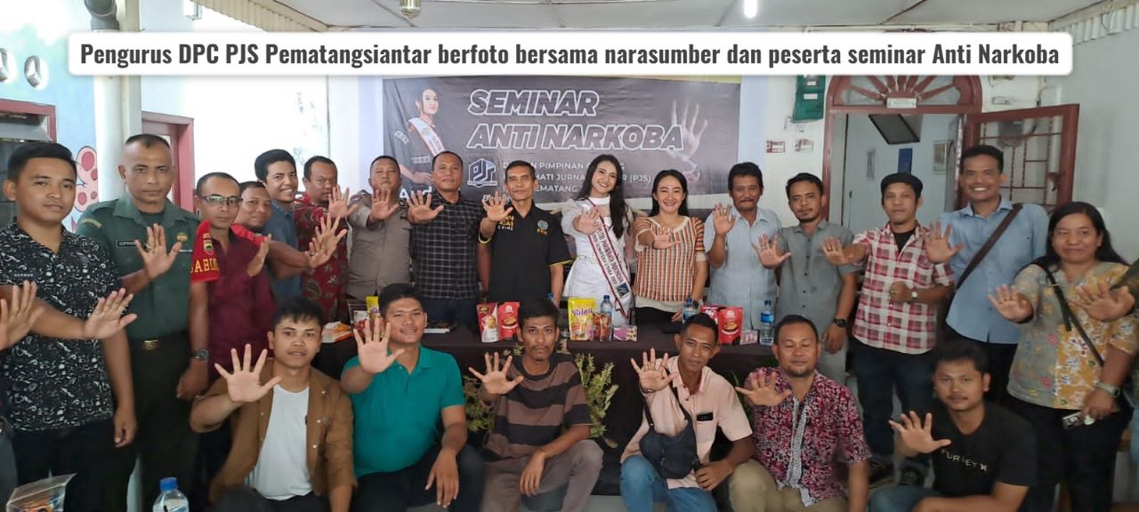 Serius Perangi Narkoba, PJS Siantar Gelar Seminar Anti Narkoba