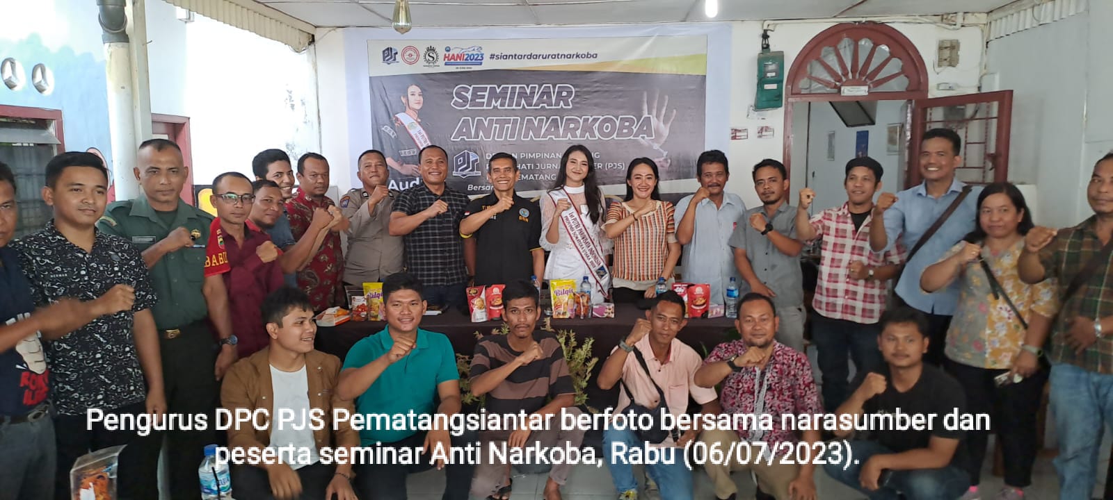 Serius Perangi Narkoba, PJS Siantar Gelar Seminar Anti Narkoba