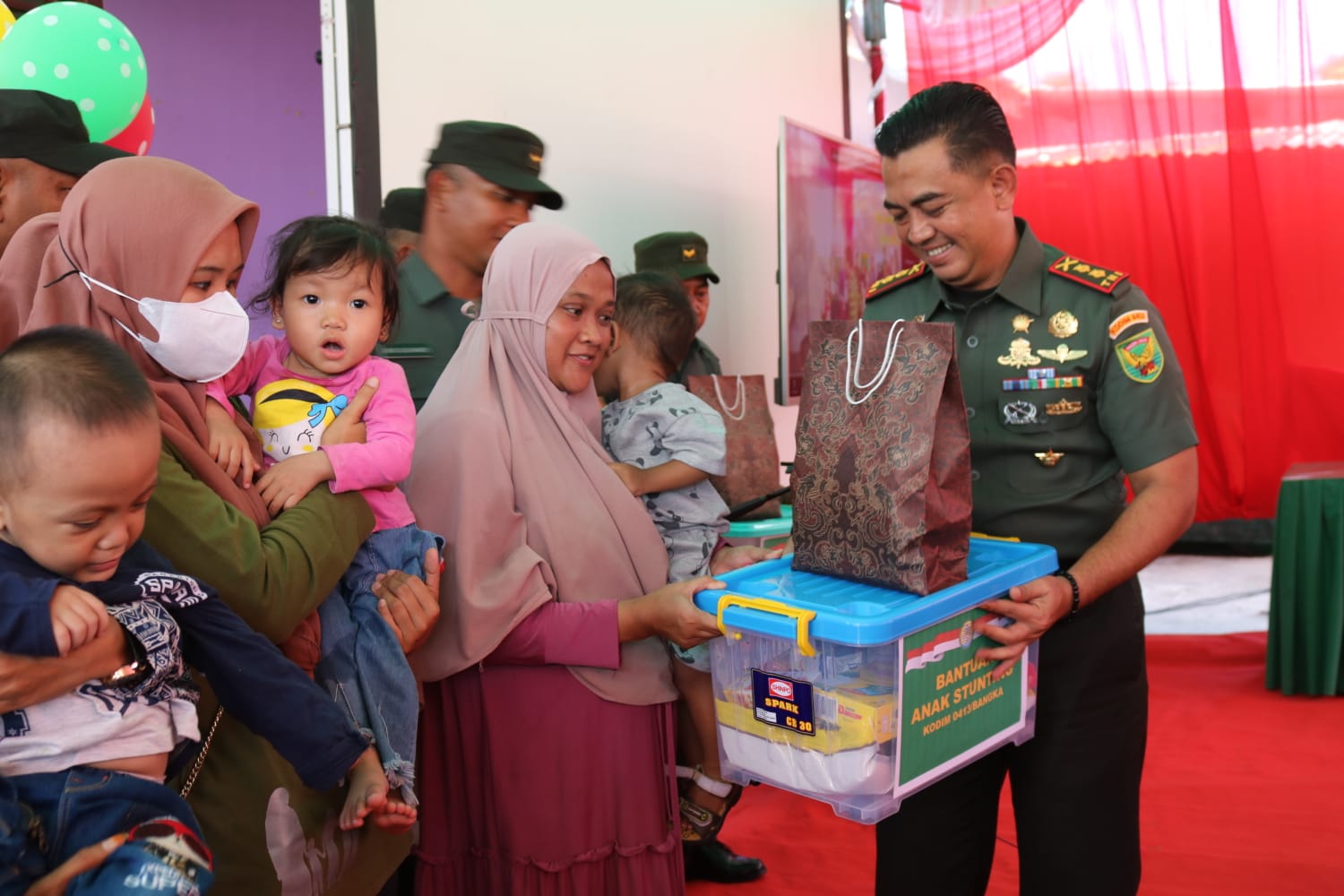 Begini Bentuk Kepedulian dan Perhatian Serta Dukungan TNI AD Terhadap Permasalahan Stunting