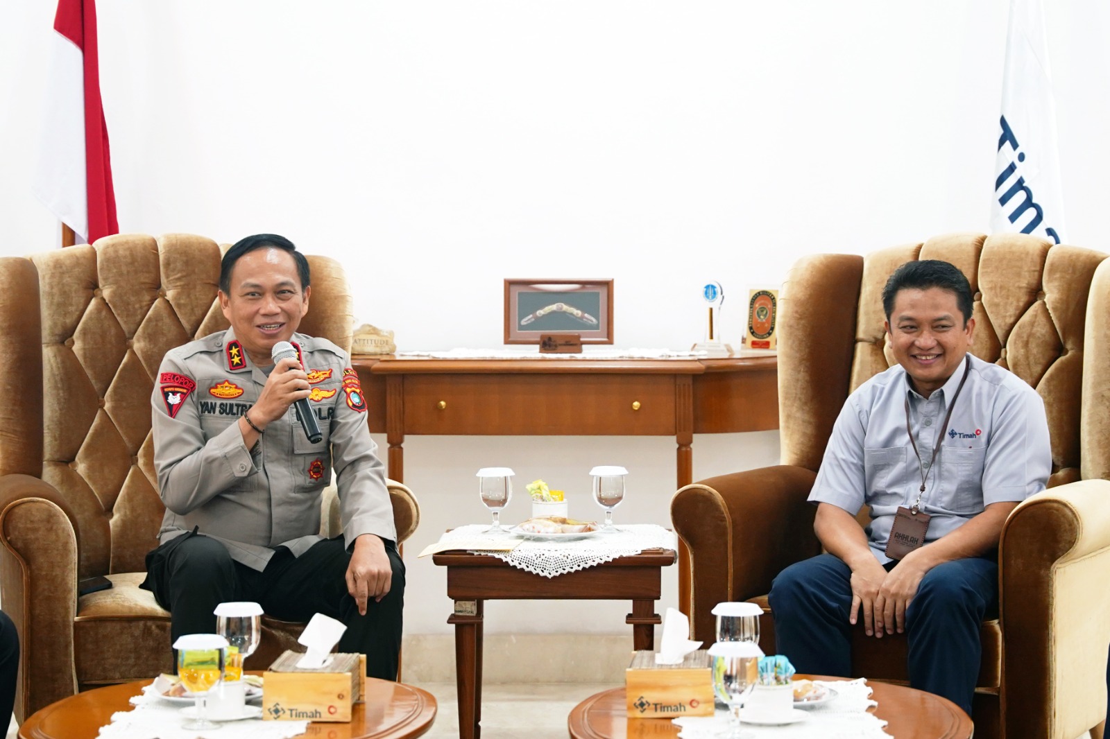 Perketat Pengamanan Obvitnas dan Konsesi, Dirut PT Timah Tbk Teken Adendum Naskah Kesepahaman dengan Kapolda Babel