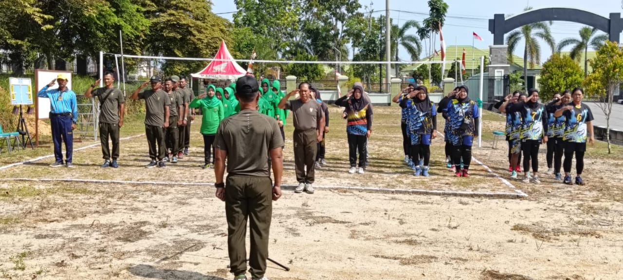 Penuh dengan Semangat Kodim 0431/Bangka Barat dan Jajaran Koramil Menggelar Lomba