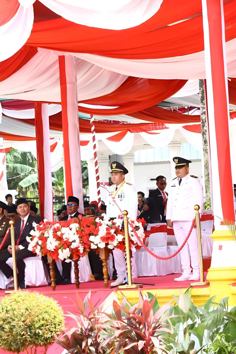 Selaku Inspektur Upacara HUT RI ke-78 di Alun-alun Taman Merdeka, Begini Harapan Molen! 