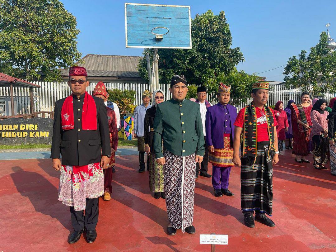 Lapas Narkotika Kelas IIA Pangkalpinang Gelar Upacara Peringatan HUT Kemerdekaan Ke-78 Republik Indonesia