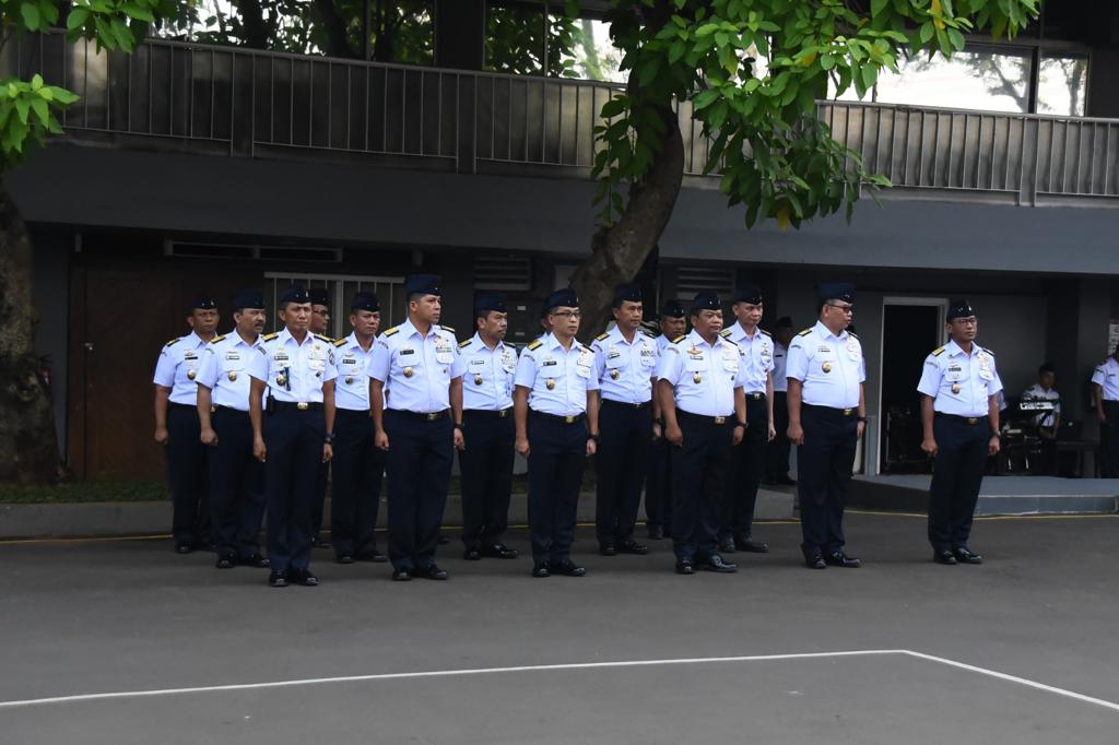 Semarak Hari Kemerdekaan Ke-78 Republik Indonesia, Bakamla RI Gelar Upacara Bendera