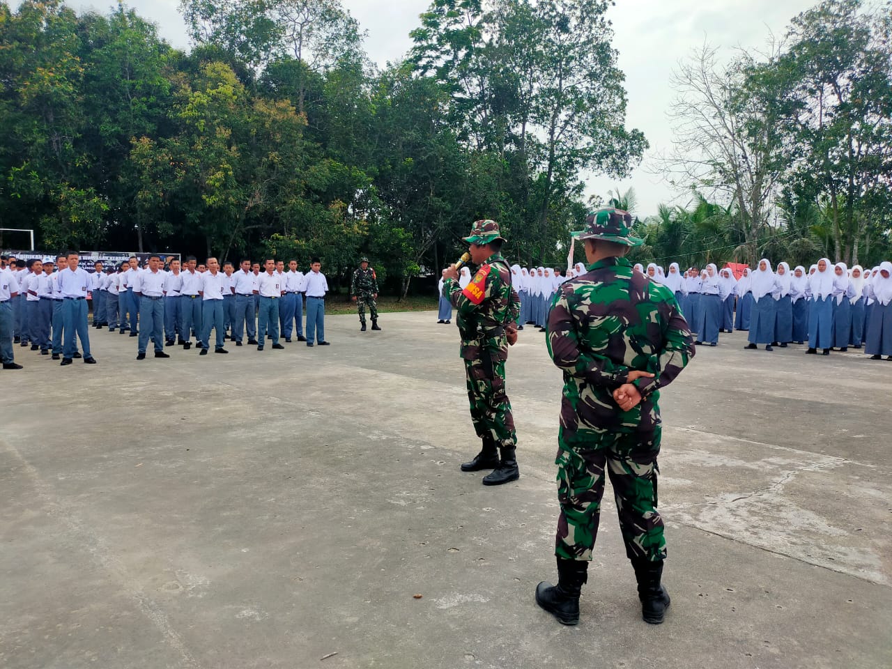 Menyambut HUT KE-78 RI, Dandim 0413/Bangka Terus Lancarkan Program Serbuan Ops Belneg Serentak dan Tersebar di Perguruan Tinggi Serta Sekolah-sekolah