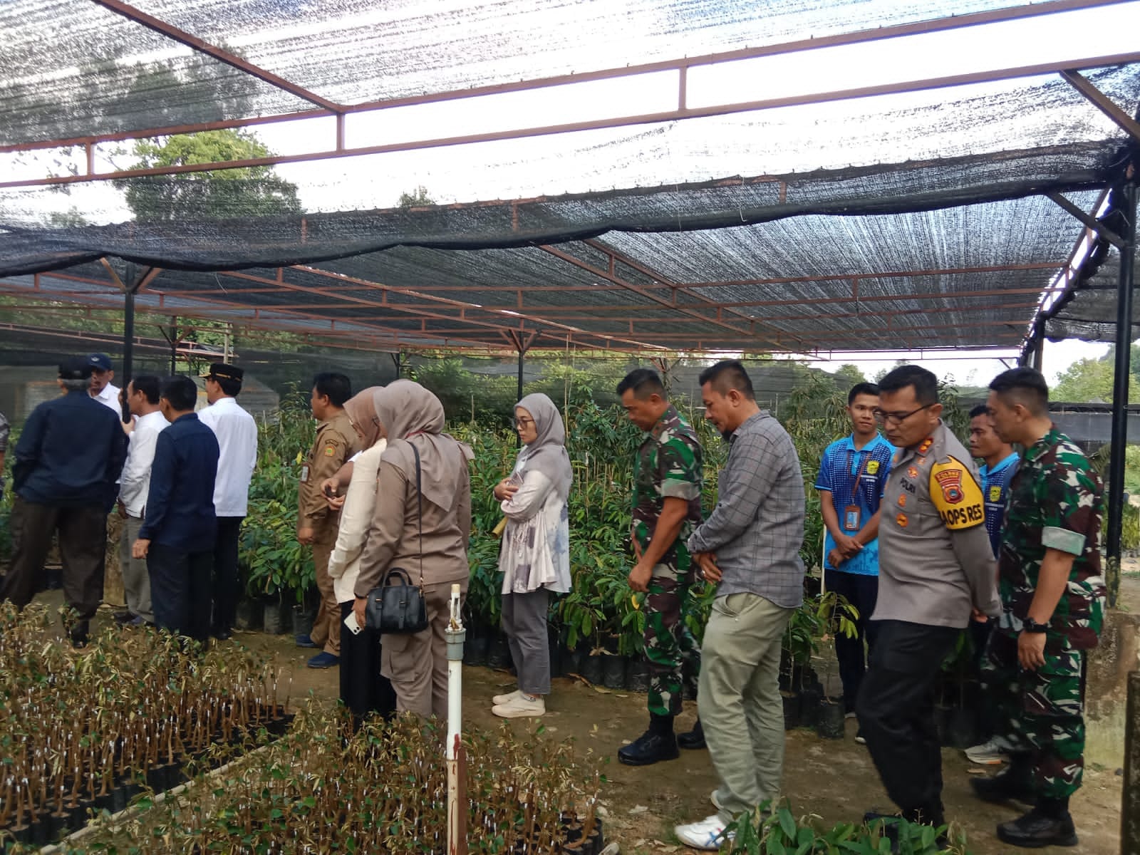 Kapolres Bangka Barat Hadiri Kunjungan Kerja Wakil Menteri Pertanian RI