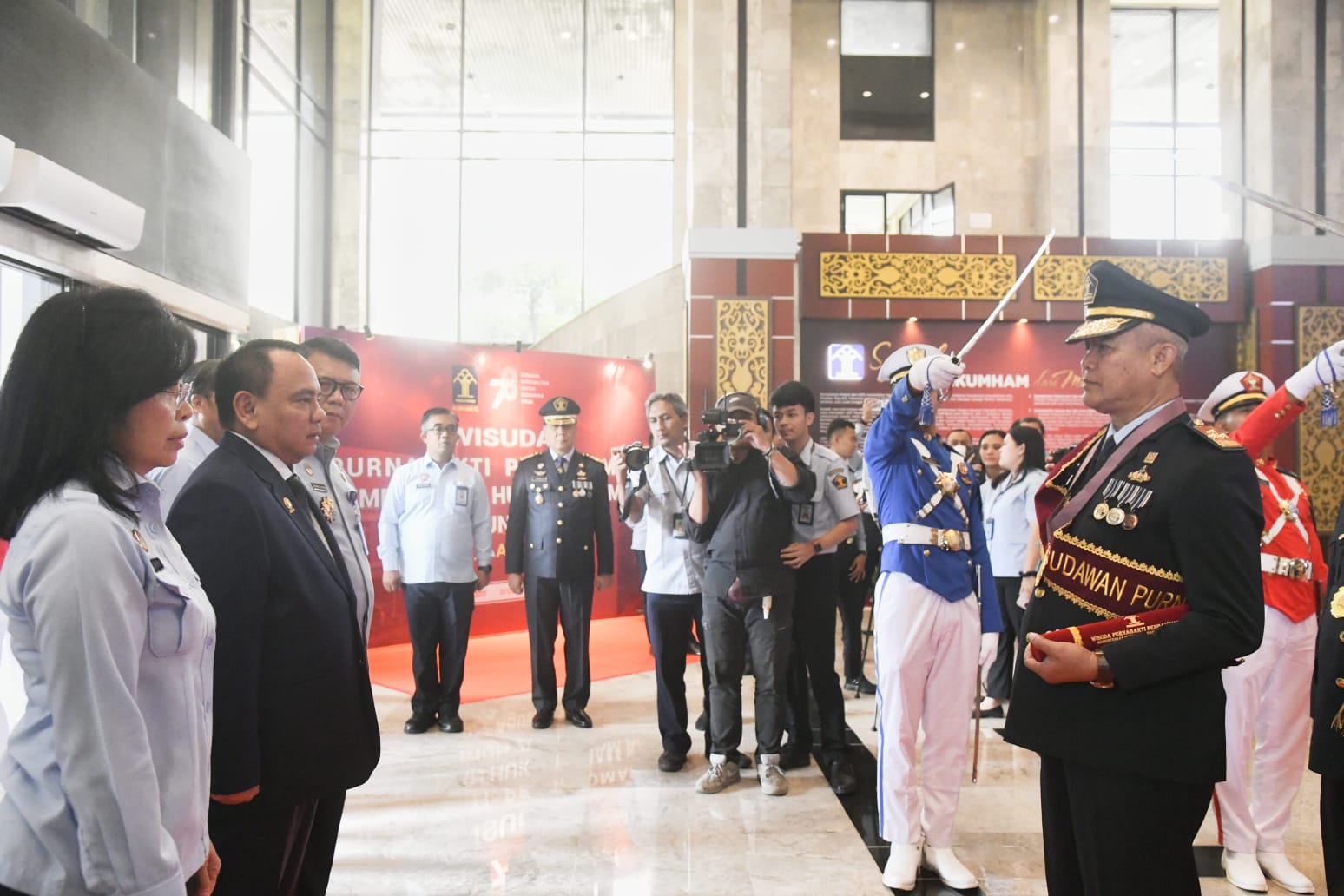 Wisuda Purnabakti Pengayoman, Sekjen Sebut Pengabdian Bagi Bangsa Belum Selesai