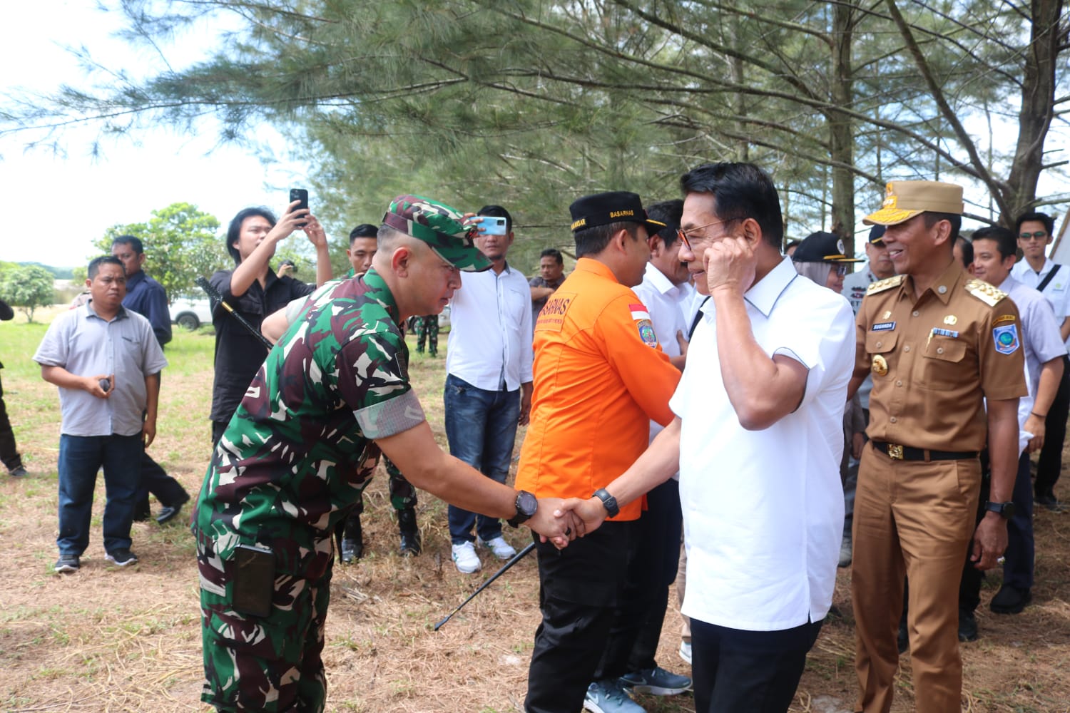 Penanaman Simbolis Sejuta Pohon Sagu di Hadiri Dandim 0413/Bangka