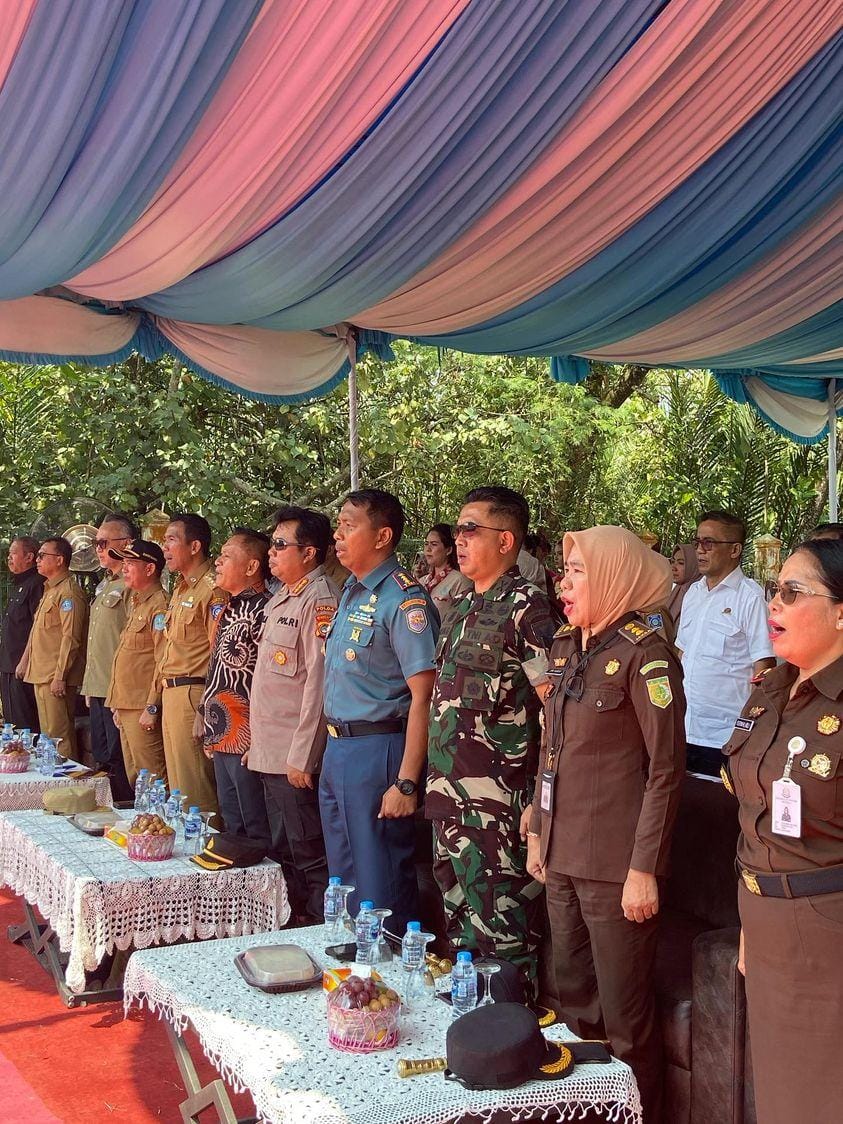 Dandim 0413/Bangka Hadiri Peresmian Gapura Selamat Datang Kabupaten Bangka