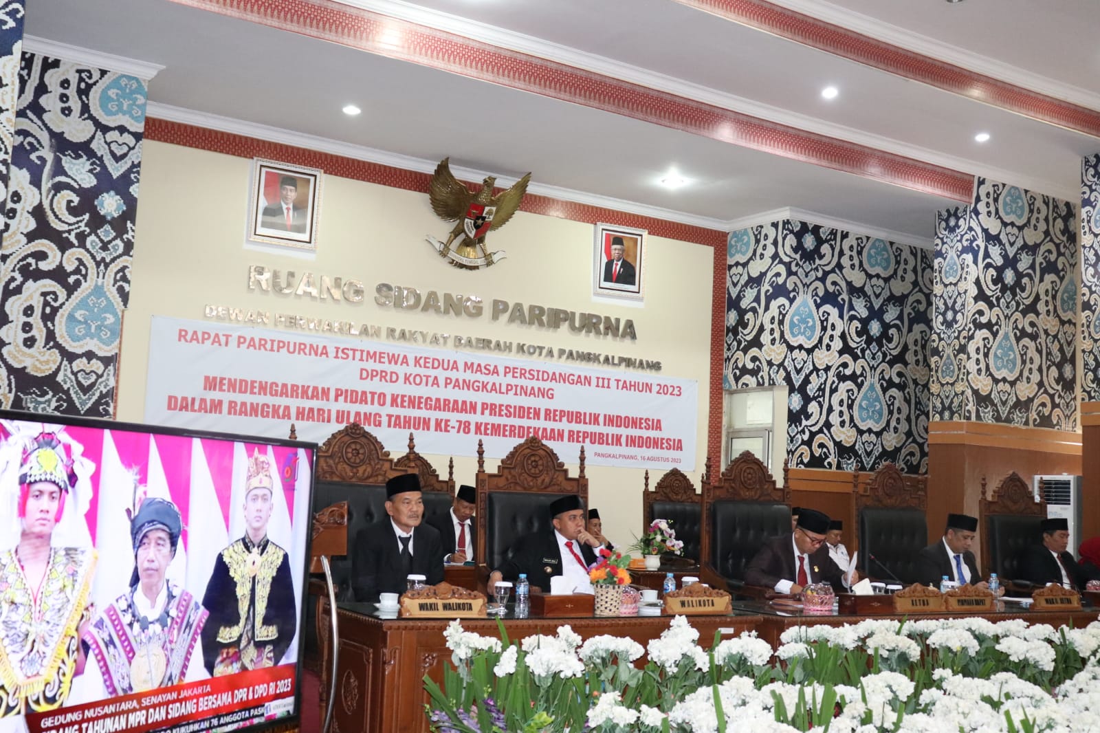 Hadiri Penandatanganan Nota Kesepakatan terhadap Perubahan KUA-APBD dan Perubahan PPAS-APBD tahun anggaran 2023, Wako Molen Beberkan Sejumlah Strategi