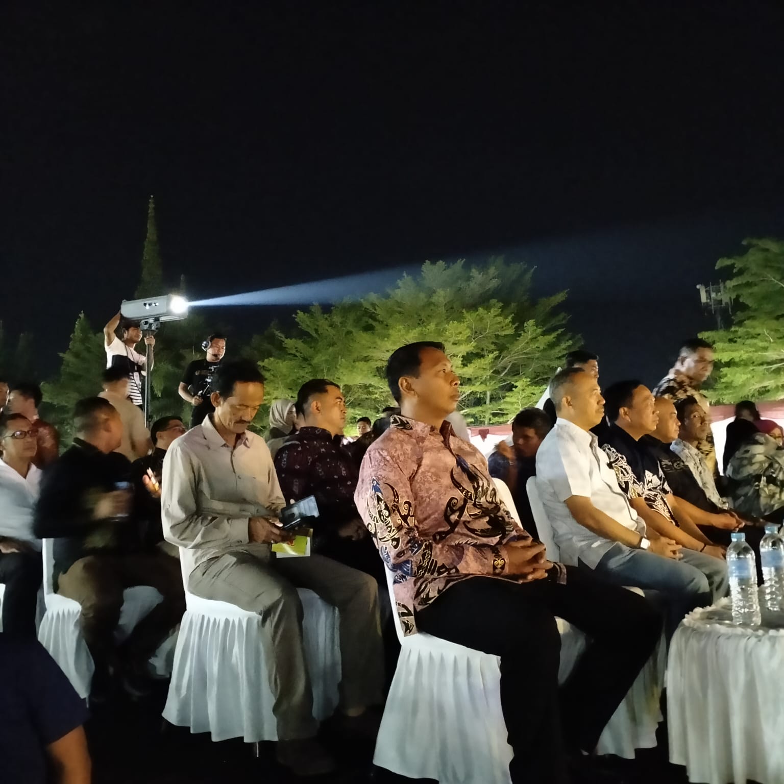 Kemeriahan HUT RI Ke 78, Dandim 0413/Bangka Hadiri Malam Hiburan Dan UMKM Bersama Forkopimda Babel dan Kota Pangkalpinang