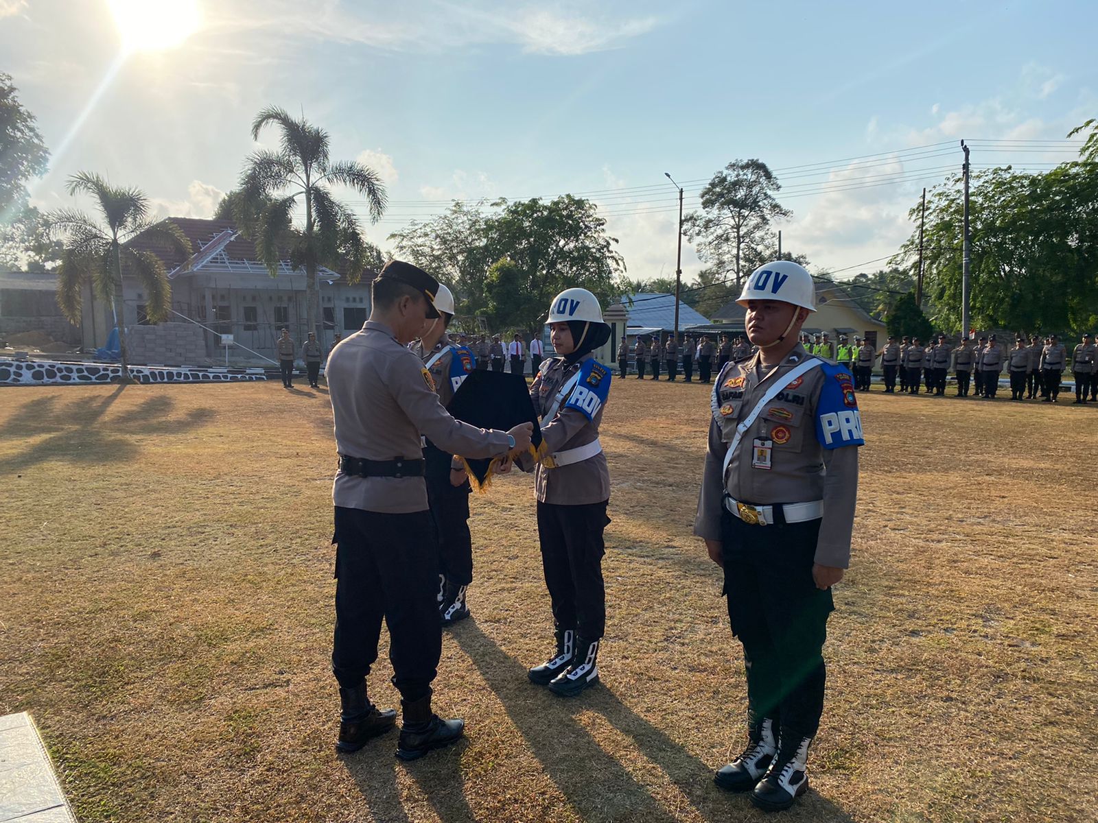 Personil Polres Bangka  Brigadir Polisi (Brigpol) Deri Sandi Diberhentikan Karena Meninggalkan Dinas Atau Desersi Dalam Pelaksanaan Tugas