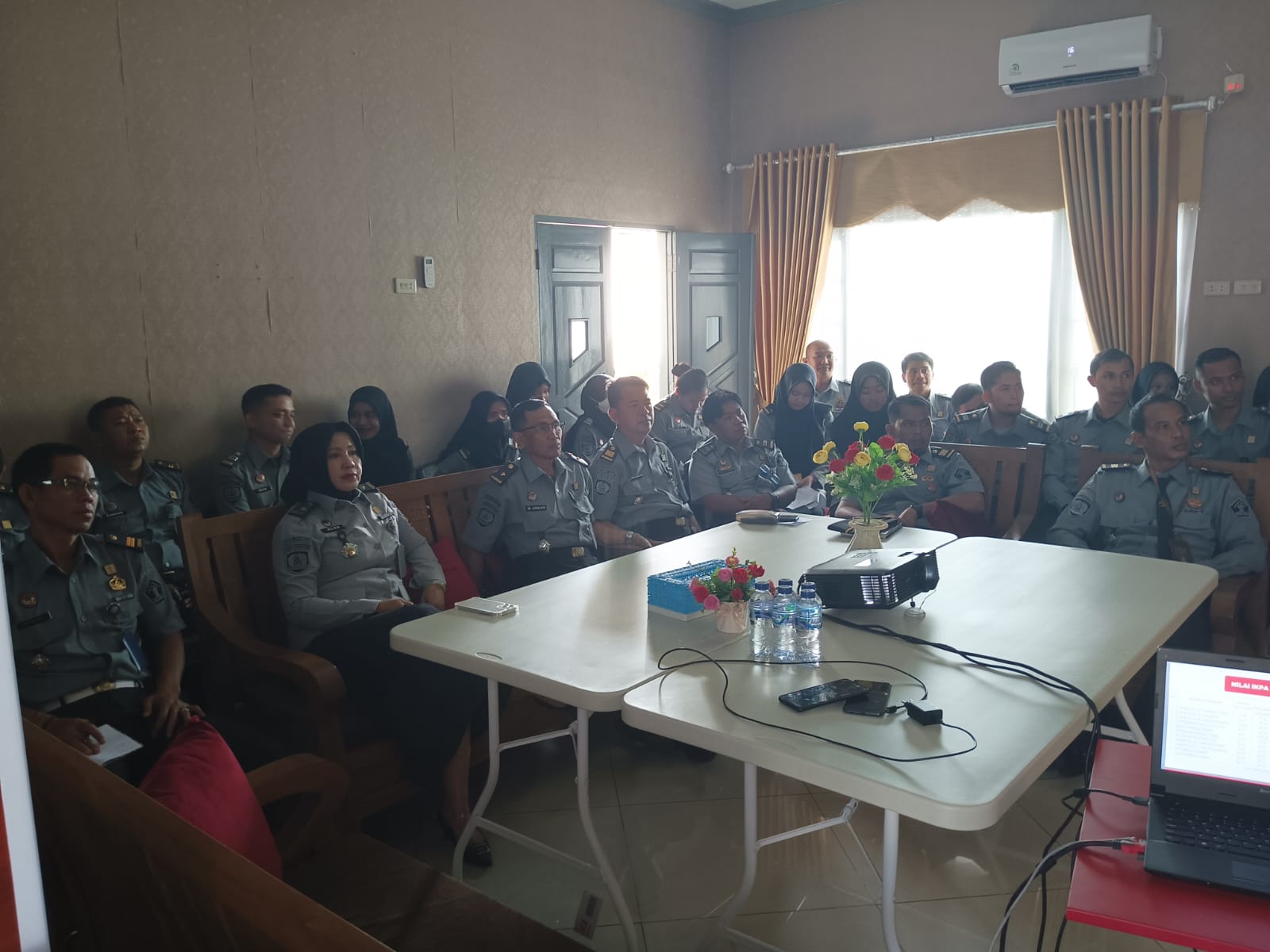 Rapat Internal Terkait Dengan Target Kinerja, Sinergitas Dengan APH Dan Realisasi Anggaran