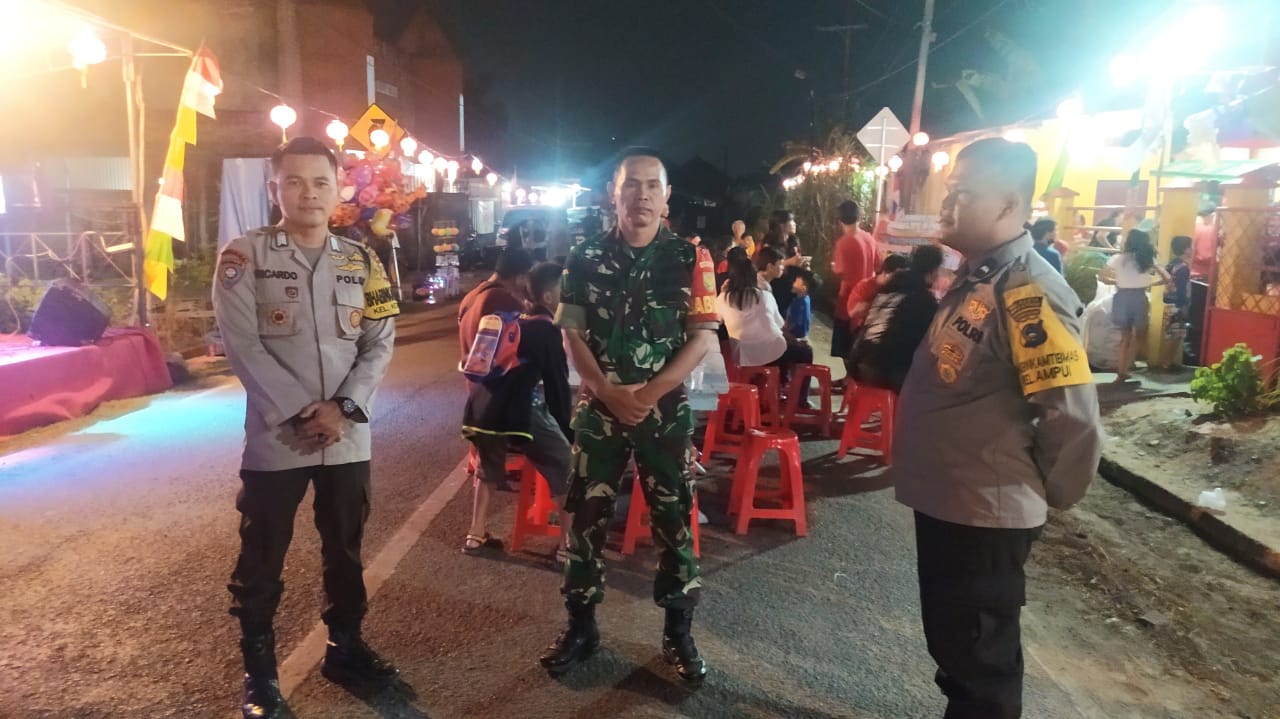 Berikan Rasa Nyaman Saat Ibadah, Anggota Kodim 0413/Bangka dan Jajaran Laksanakan PAM Sembayang Rebut Warga Tionghoa