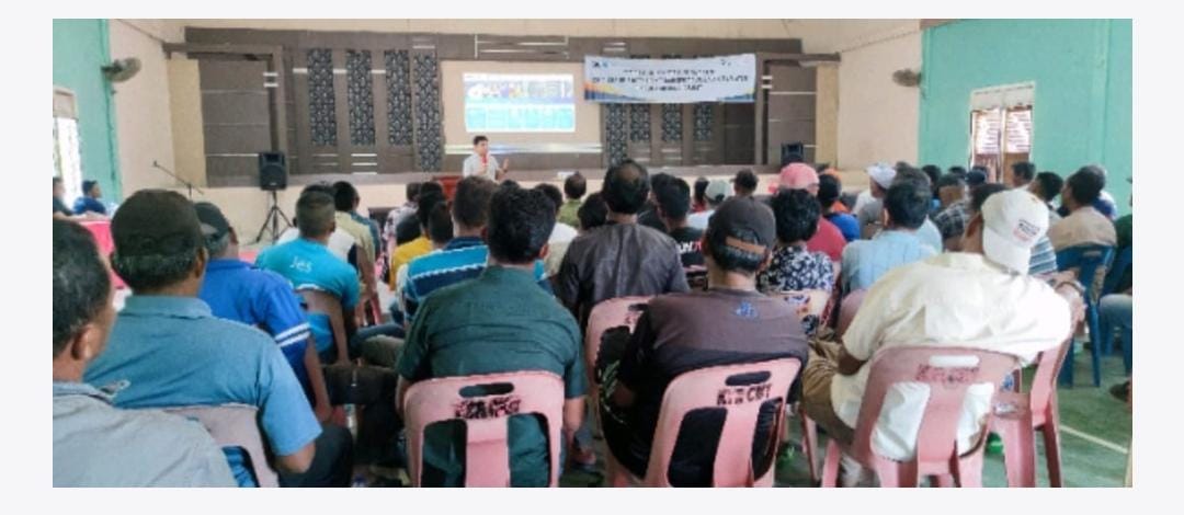 Peduli Perlindungan Sosial Ke Nelayan, PT Timah Tbk Bersama BPJS Karimun Sosialisasikan BPJS Ketenagakerjaan ke Nelayan se Kecamatan Kundur Barat