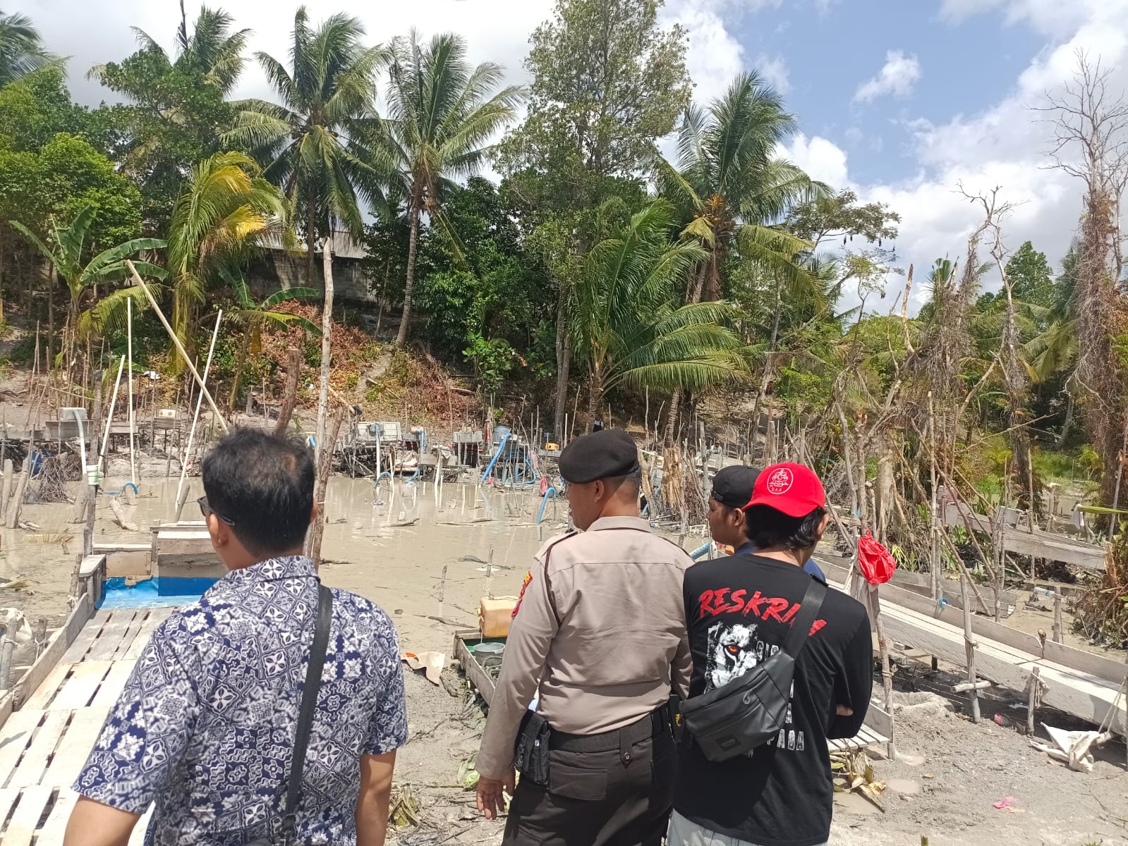 Polres Bangka Tertibkan Penambangan Pasir