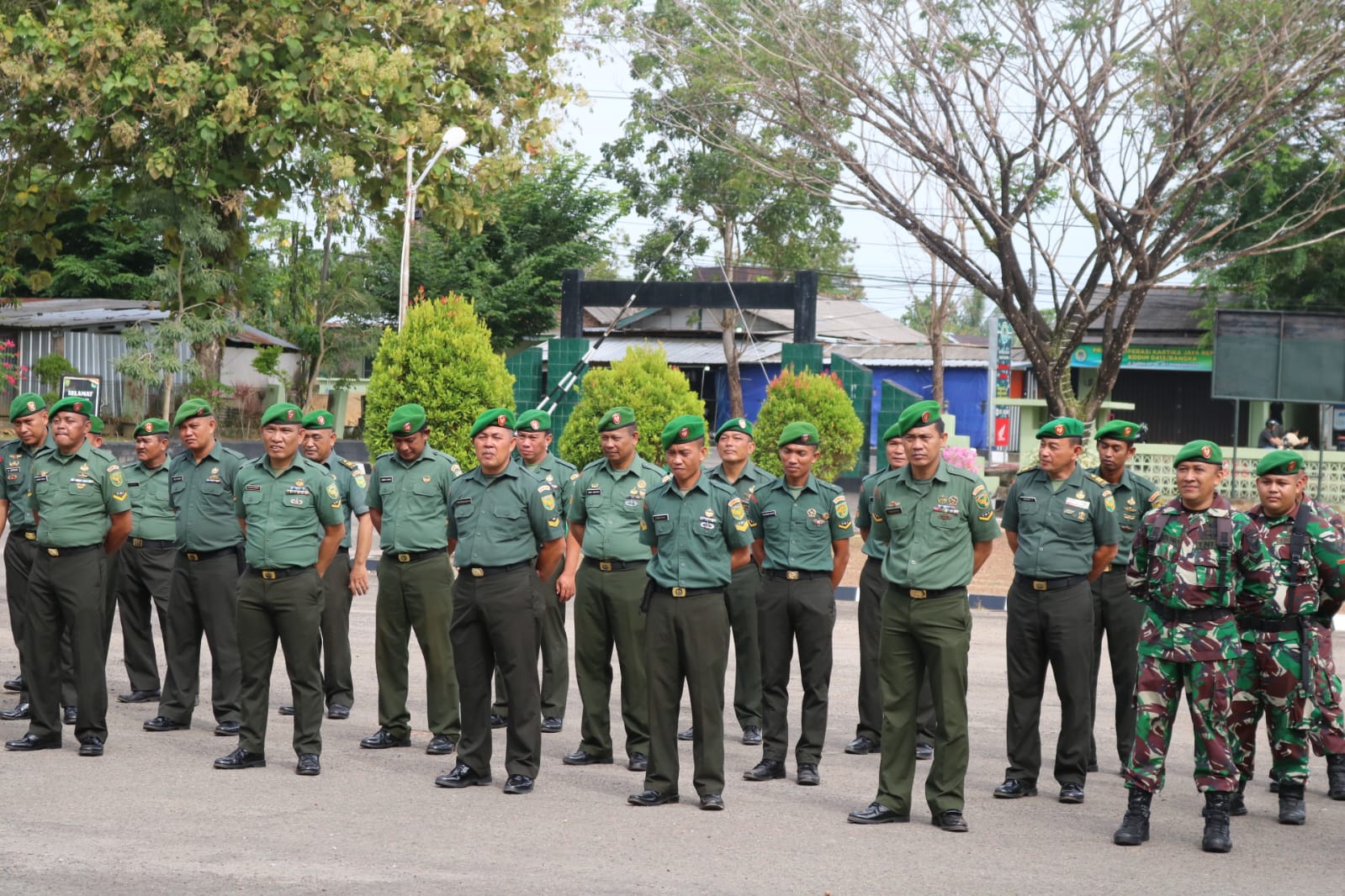 Dandim 0413/Bangka Berikan Penekanan Ulang Terkait Netralitas TNI Kepada Prajurit Dan PNS Serta Siap Pam Pemilu/Pilkada Serentak