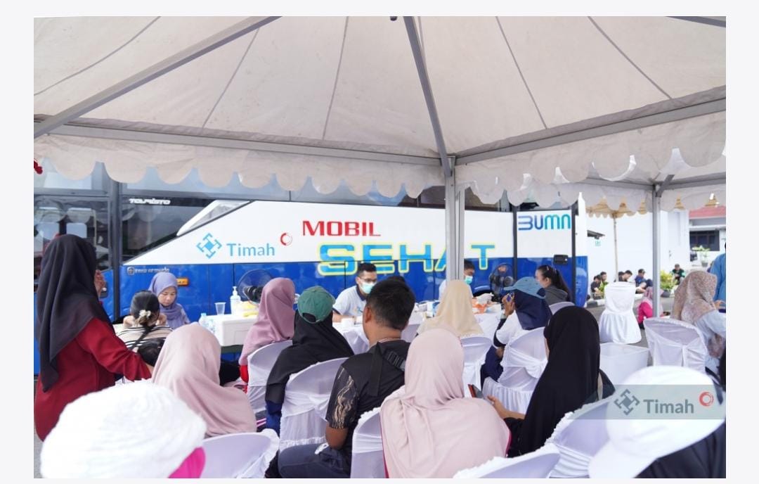 Mobil Sehat dan Program Kemunting, Cara PT Timah Tbk Dekatkan Pelayanan Kesehatan Bagi Masyarakat 