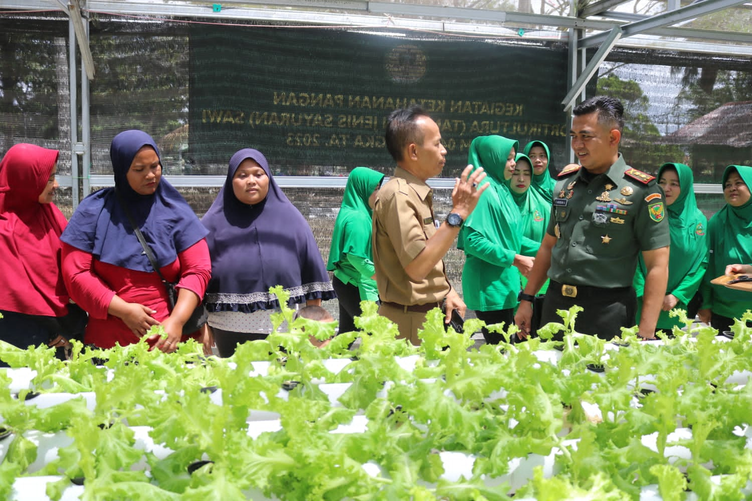 Ide Kreatif Seorang Dandim 0413/Bangka Bersama Ibu Ketua Persit Kck Cabang Xl Membentuk Srikandi Tani Serumpun Sebalai