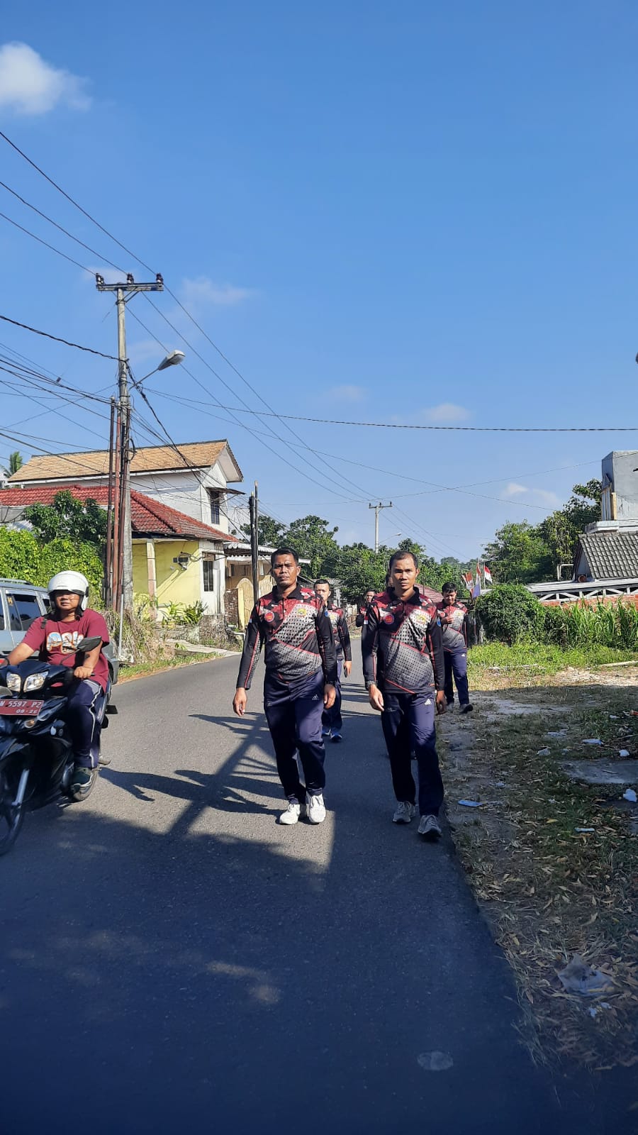 LPKA Pangkalpinang Lakukan Olahraga Bersama Petugas Anggota Jaga LPKA Pangkalpinang