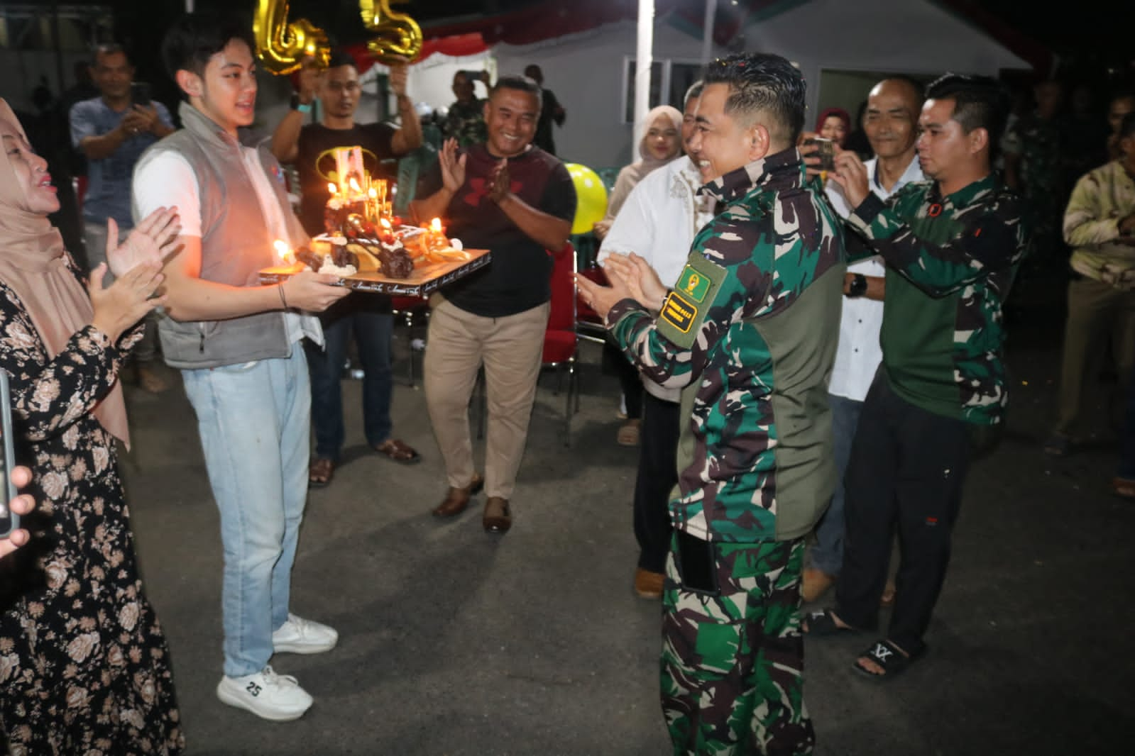 Surprise Ulang Tahun, Dandim 0413/Bangka Dapat Kejutan Dari Anggota